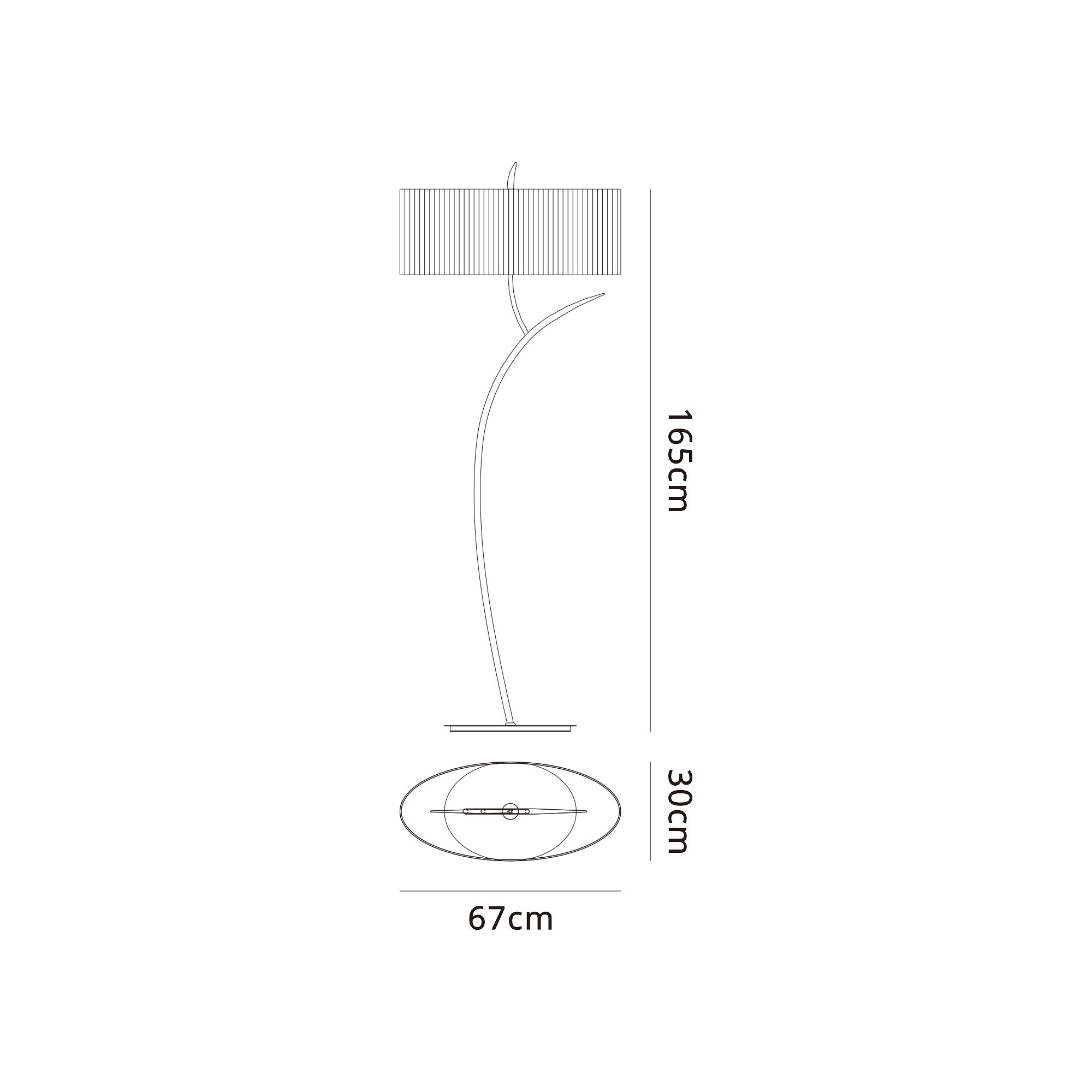 Eve Polished Chrome-Spain White Floor Lamps Mantra Shaded Floor Lamps Eve Polished Chrome-Spain White Floor Lamps Mantra Shaded Floor Lamps